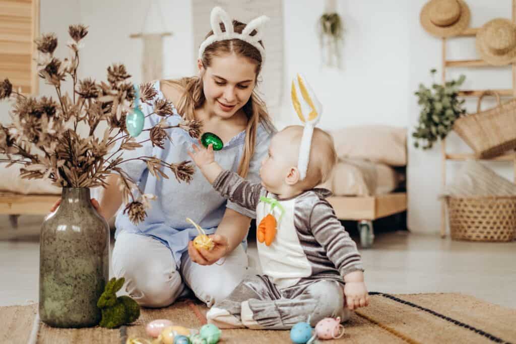Ostern mit Kindern: Osterdeko basteln