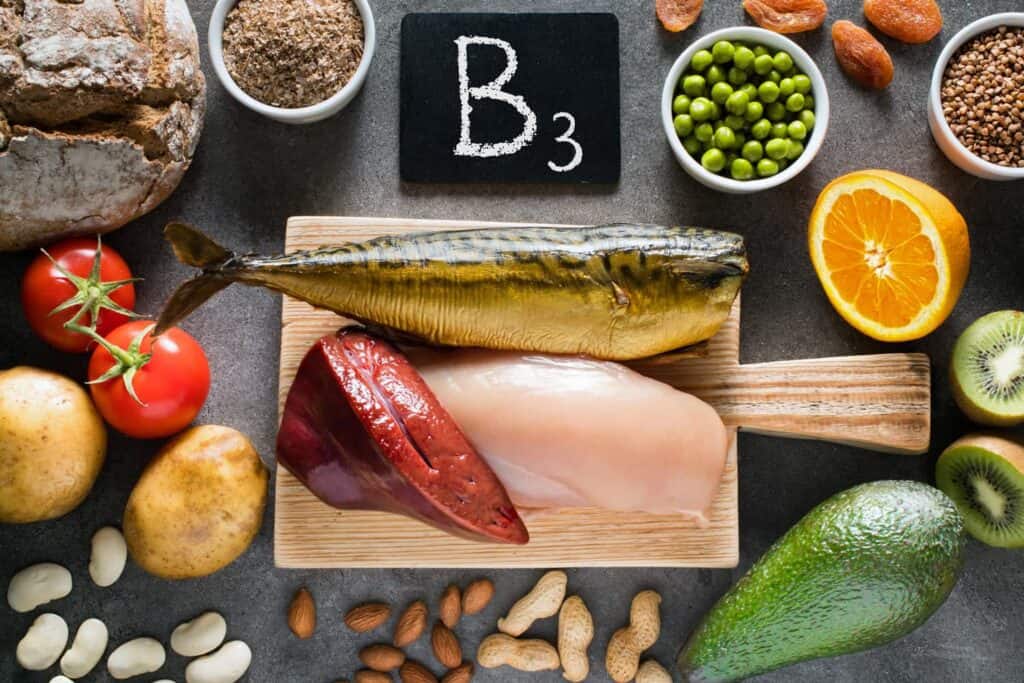Vitamin B3: Lebensmittel