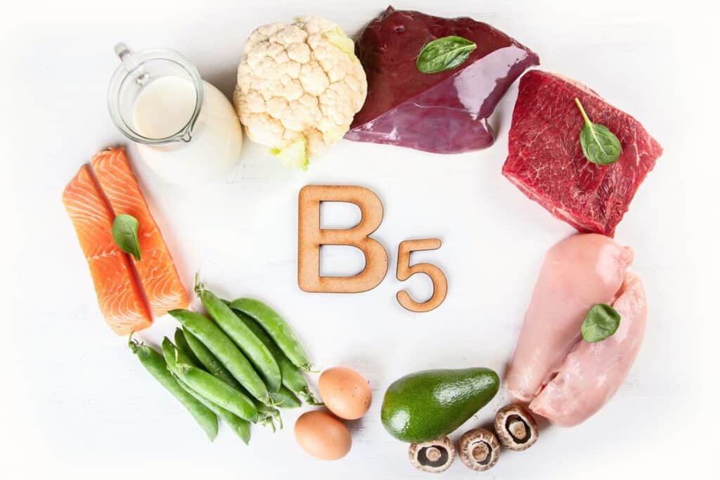 Vitamin B5: Lebensmittel