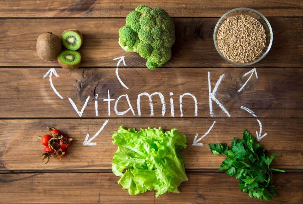Vitamin K: Lebensmittel